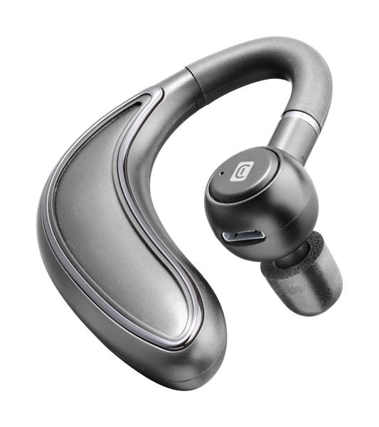 Bluetooth headset Cellularline Bold s ergonomickým tvarem, černý