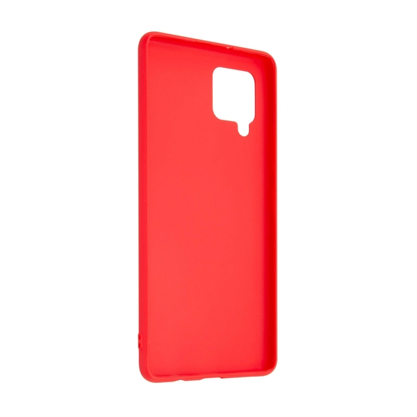 Zadní pogumovaný kryt FIXED Story pro Samsung Galaxy A42 5G/ M42 5G, červený