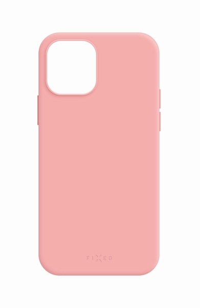 Zadní kryt FIXED MagFlow s podporou Magsafe pro Apple iPhone 12 Pro Max, růžový