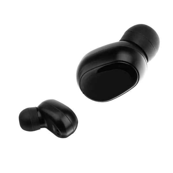 TWS špuntová bezdrátová sluchátka Bonbon, černá